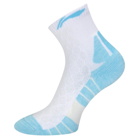 Жіночі спортивні шкарпетки Mid-Cut білий/синій  22-25 см