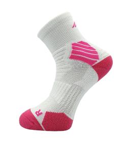 Шкарпетки Li-Ning Socks -  білі/рожеві 22-24 см